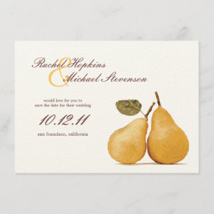 Mariage vintage parfait paire Enregistrer la carte