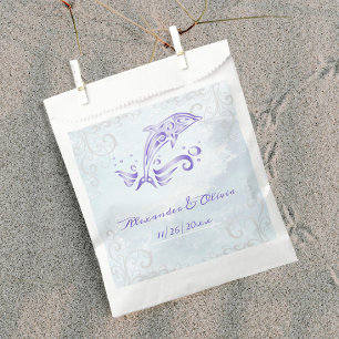 Mariage violet dauphin Favoriser les sacs