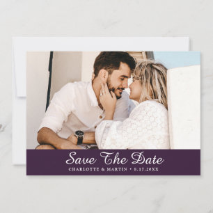 Mariage Violet Photo Enregistrer Les Cartes De Dat