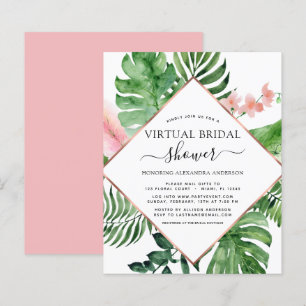 Mariage Virtuel Tropical Budget Fête de Fiançaille