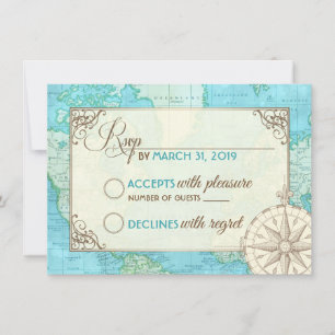Mariage voyage RSVP