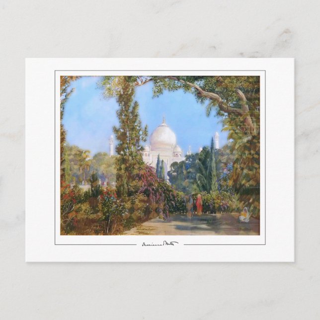 Marianne North #2 - Carte postale d'art fin (Devant)