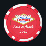 Marié À Las Vegas Magnet<br><div class="desc">Marié À Las Vegas Magnet - Texte comestible</div>