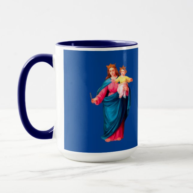 Marie Aide des chrétiens Prière Mug (Gauche)