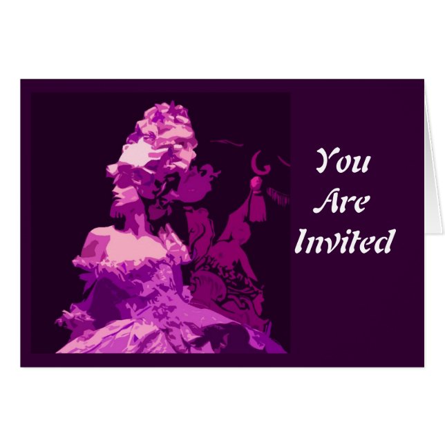 Marie Antionette -violet (Devant horizontal)