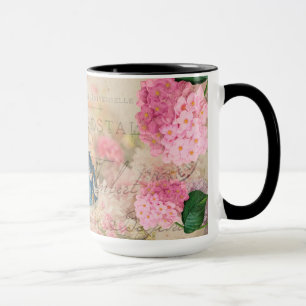 Marie Antoinette dans Redoute fleurit la tasse