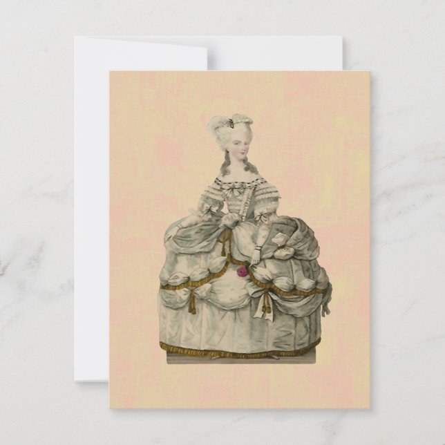 Marie Antoinette ~ Invitations (Devant)