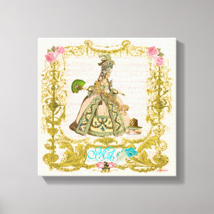 Marie Antoinette les a laissés manger la toile de