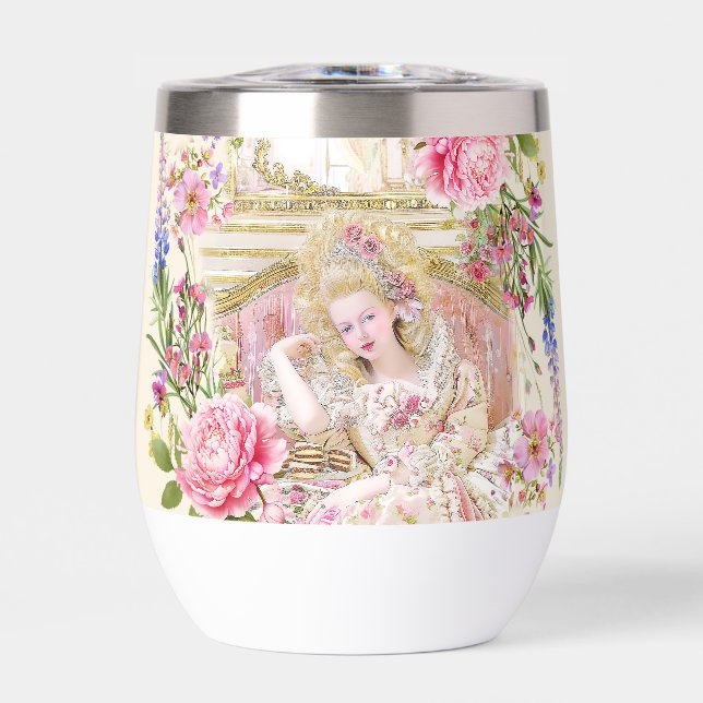 Marie Antoinette let them eat cake drinkware (Avant)