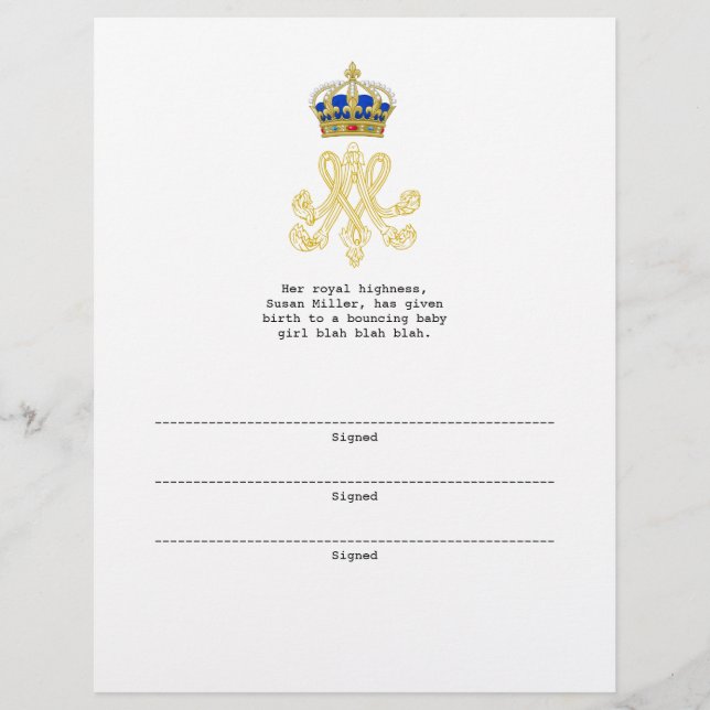 Marie Antoinette Monogram (Devant)