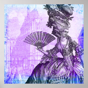Marie Antoinette Purple Haze Lg. Poster