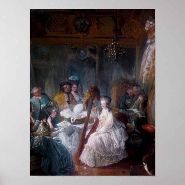 Marie Antoinette Queen France ~ Imprimer / Poster (Devant)