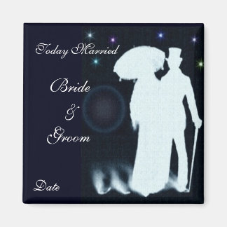Marié aujourd'hui - Mariage Favor Magnet
