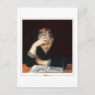 Marie Bashkirtseff #22 - Carte postale d'art fin