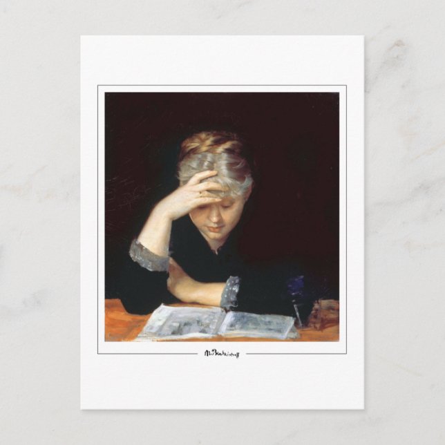 Marie Bashkirtseff #22 - Carte postale d'art fin (Devant)