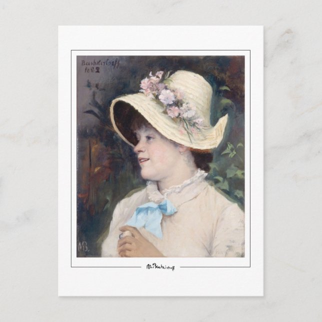 Marie Bashkirtseff #6 - Carte postale d'art (Devant)