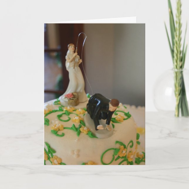 Marié contagieux de mariage de carte de jeune (Devant)