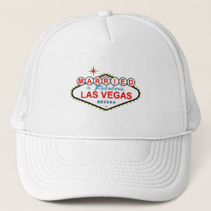 MARIÉ dans le casquette de Las Vegas