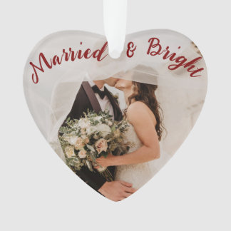 "Marié et brillant" nouvel ornement marié