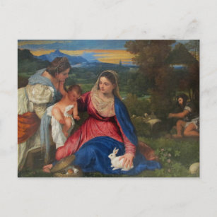 Marie Et Enfant Jésus Par Carte Postale Titienne  