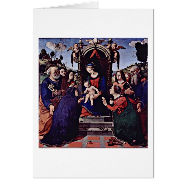 Marie Et Les Anges Des Enfants Par Piero Di Lorenz (Devant)