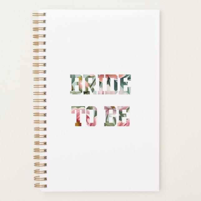 Mariée à Devenir Imprimé Floral (Devant)