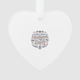 Mariée Américaine Création Vectorielle De Mariage