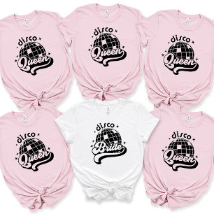 Mariée Babe Nom personnalisé T-shirt Bachelorette