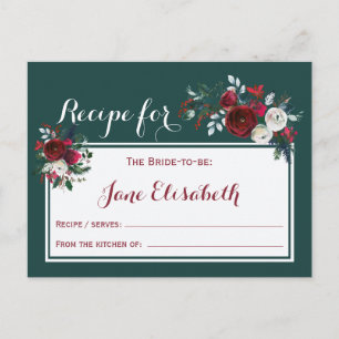 Mariée de Noël fleurie d'hiver pour être la carte 