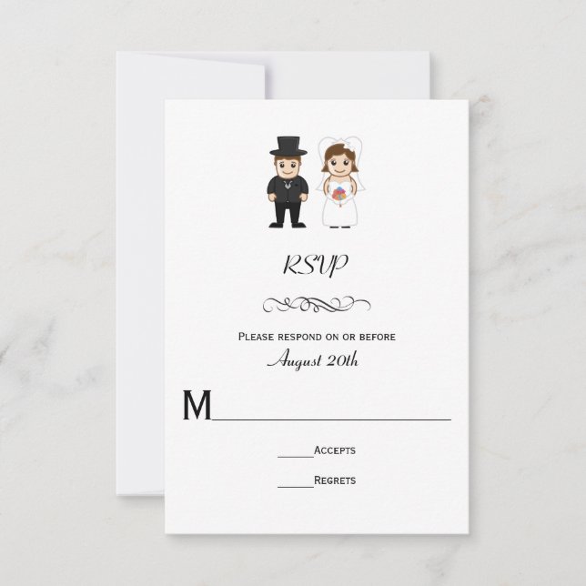 Mariée et salle - Mariage RSVP (Devant)