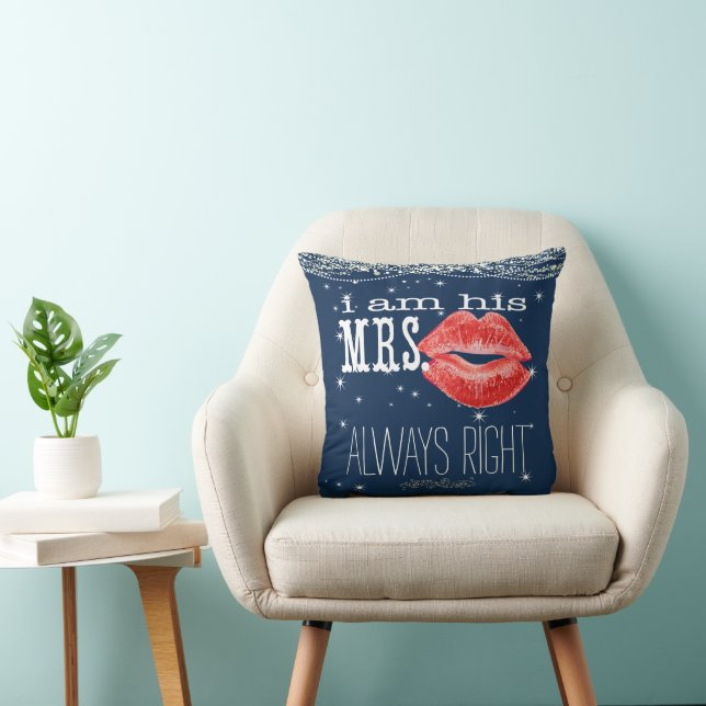 Mariée sous les étoiles Coussin à accentuation tou (Chaise)