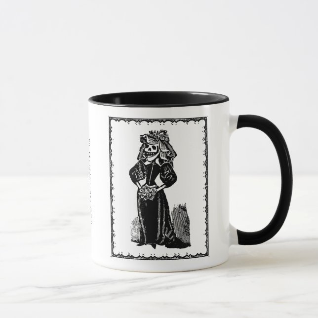 Mariée squelette - Tasse (Droite)