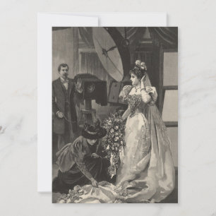 Mariée vintage, Portrait nuptiale avec photographe