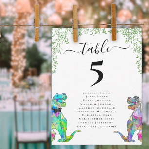 Mariés dinosaures personnalisés pour mariage