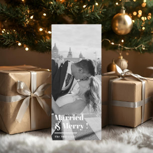"Mariés & Joyeux Noël de Nouveaux Mariés Photo