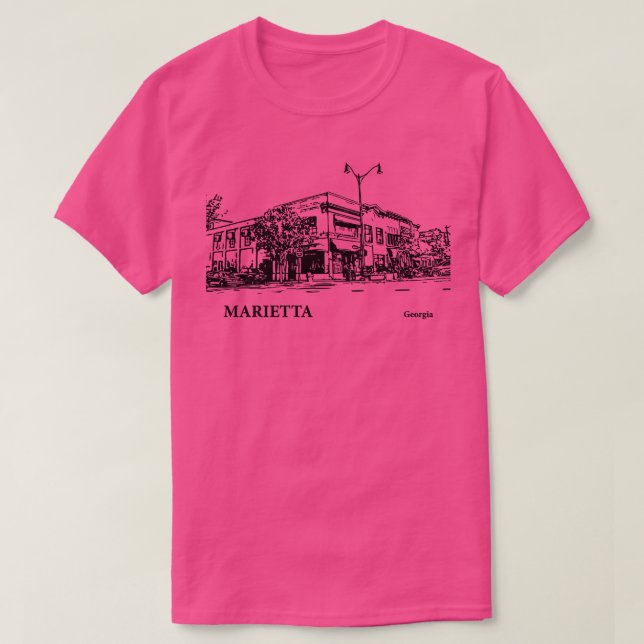 Marietta Georgia TShirt 4 (Design devant)