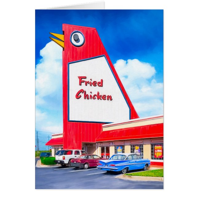 Marietta's Big Chicken - Atlanta Metro Landmark (Devant)