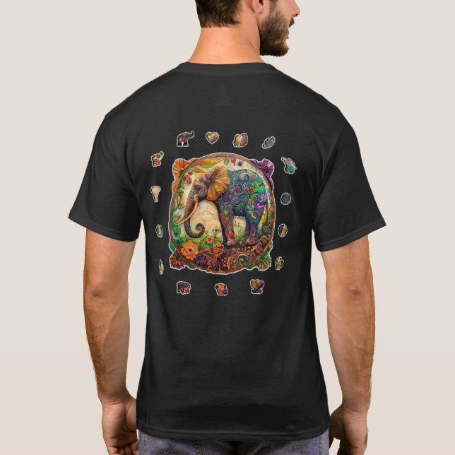 Marimba Le T-shirt Elephant (Dos)