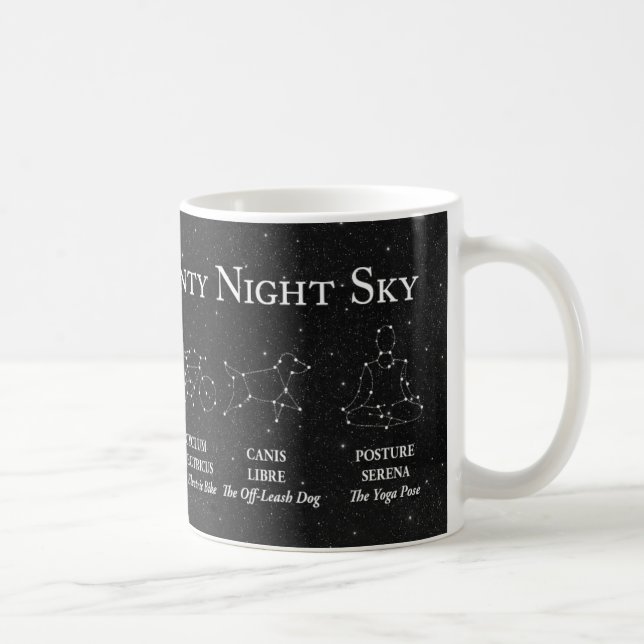 Marin Night Sky Mug (Droite)