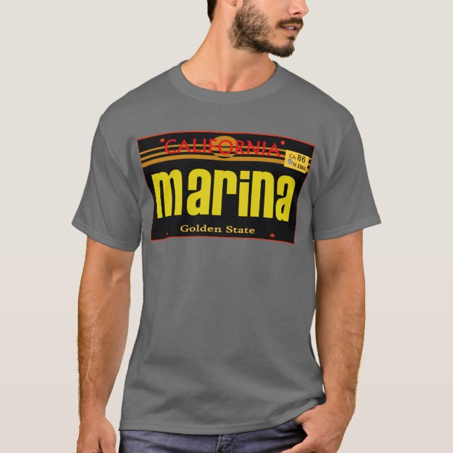 Marina, Ca — T-shirt (Devant)
