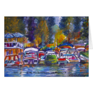 Marina de station de vacances de pin inextricable…