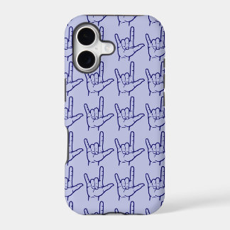 Marine ASL I Love You Custom Coque
