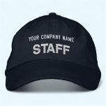 Marine Bleu Brodé Casquette de baseball d'état-maj<br><div class="desc">Personnalisez facilement ce casquette d'état-major bleu marine Alternative Apparel brodé avec votre propre texte personnalisé. Vous pouvez également le customiser avec votre logo ou autre image. Ce style chino twill casquette est 100% coton. Le style "Casquette de laine Flexfit" offre des options pour ajouter votre broderie sur les côtés et...</div>