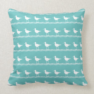 marine BLUE SAND PIPER blanc COUSSIN côtier