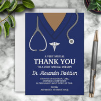 Marine Blue Scrubs Médicale Merci professionnel