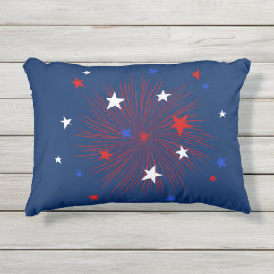 Marine Blue Starburst, Étoiles, Coussin d'ascensio