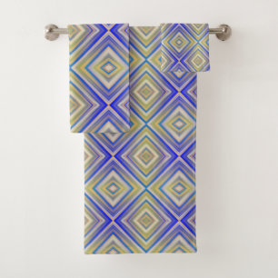 Marine Blues Alternative Diamond Motif