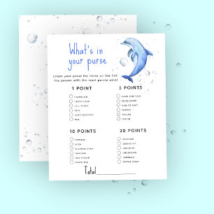 Marine - Ce qui se trouve dans votre baby shower