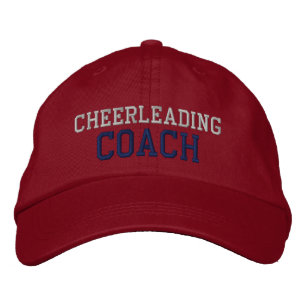 Marine et Silver Text Cheerled Coach Casquette