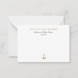 Marine nautique   Cartes de conseil maman